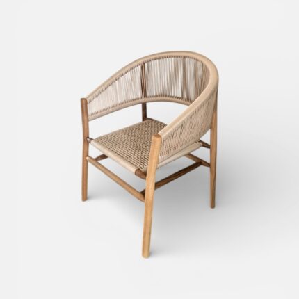 walnut lounge chair boho armchair moroccan furniture woven chairs