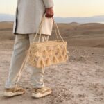 raffia tote bag moroccan handmade basket