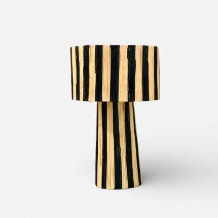 raffia table lamps moroccan lighting lampshade bohemian lights