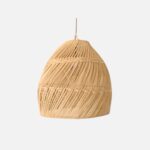 rattan pendant light moroccan raffia lighting boho decor