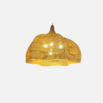 raffia pendant light moroccan lighting boho decor